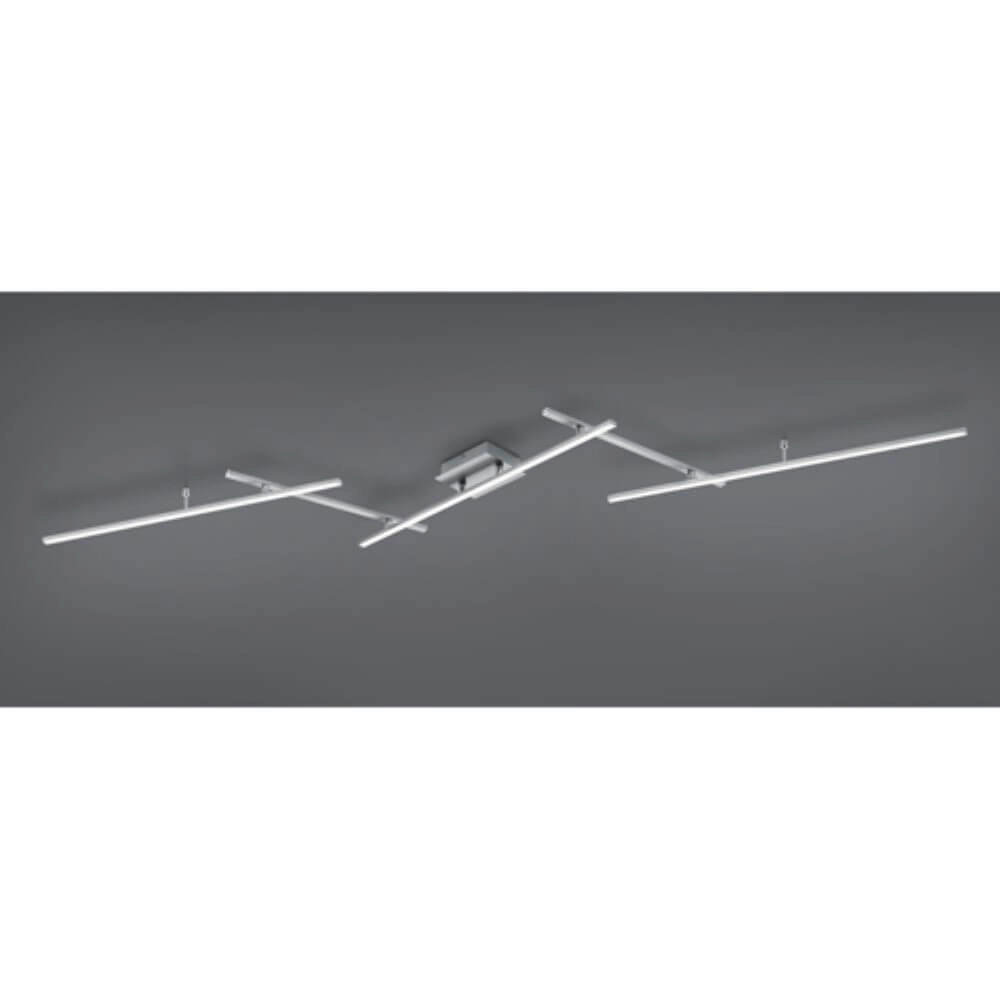 Deckenlampe Arvin 4-Streifen-Edelstahl Trio 4017807504071