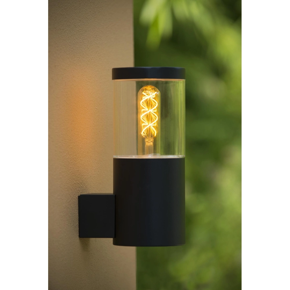 Design-Wandlampe Fedor schwarzes IP44 Lucide 5411212144331
