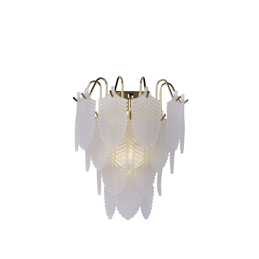 Wandleuchte Feather 1-flammig gold