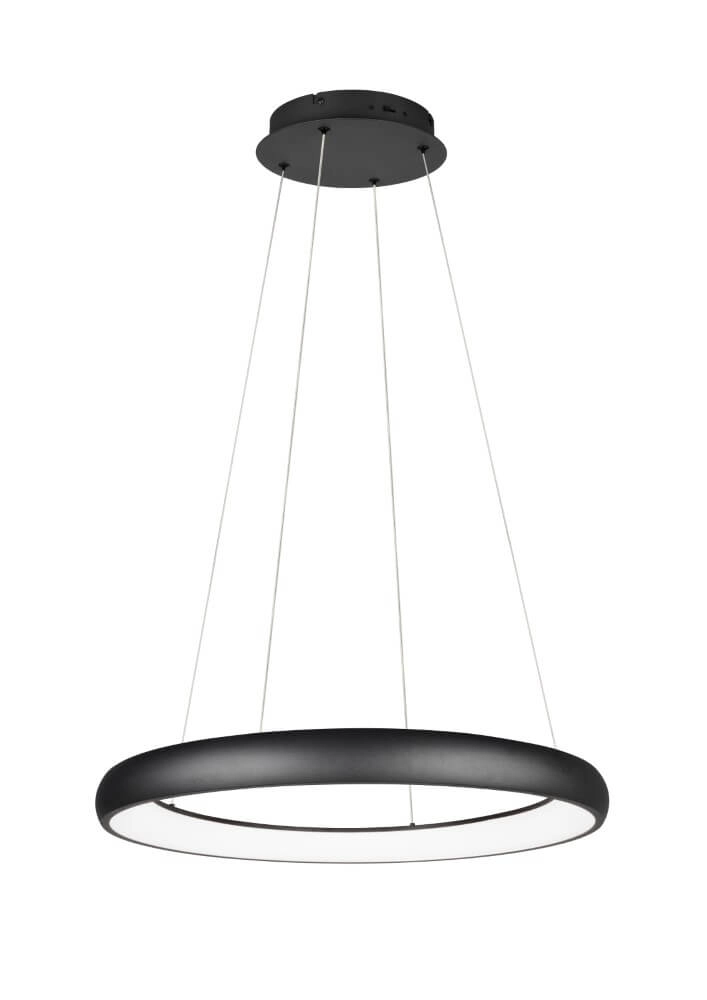 LED-Hängelampe Cardona schwarz - Ø 75cm Trio 4017807613889
