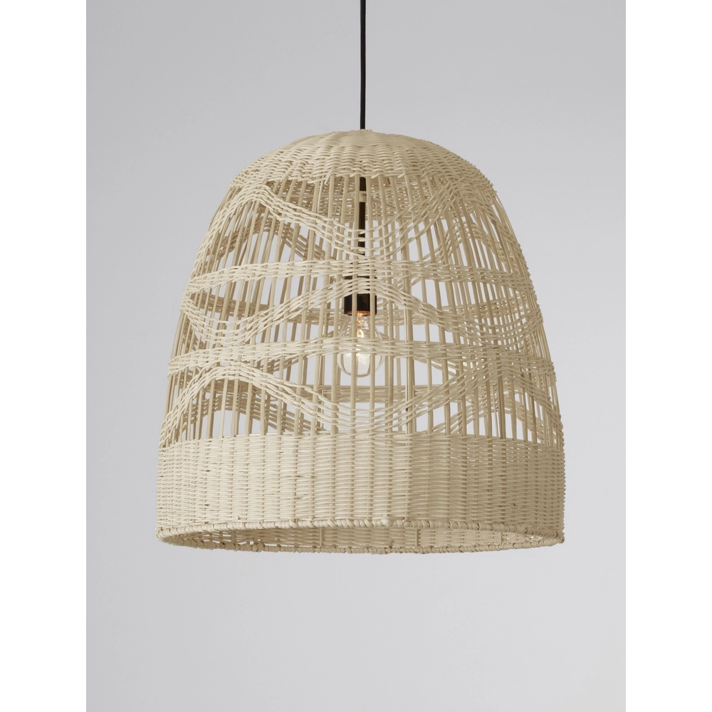 Rattan Pendelleuchte Marlo Ø 46cm Lyora 5212017438836