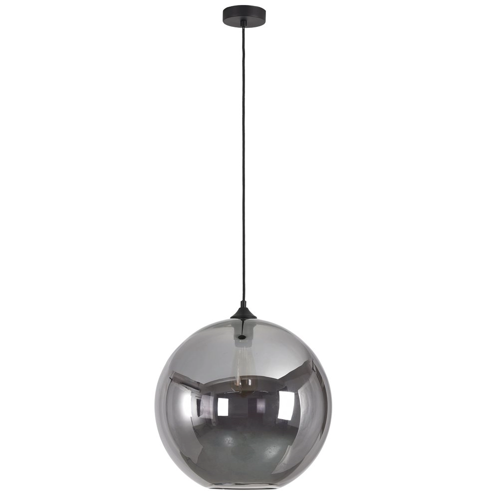 Ø 40cm Hängelampe Marino-40 Rauchglas Artdelight 8719831735853