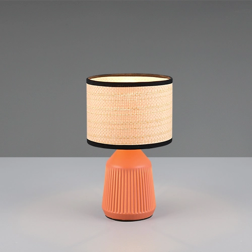 Tischlampe Formentera Ø 16 cm Terrakotta Trio 4017807692082