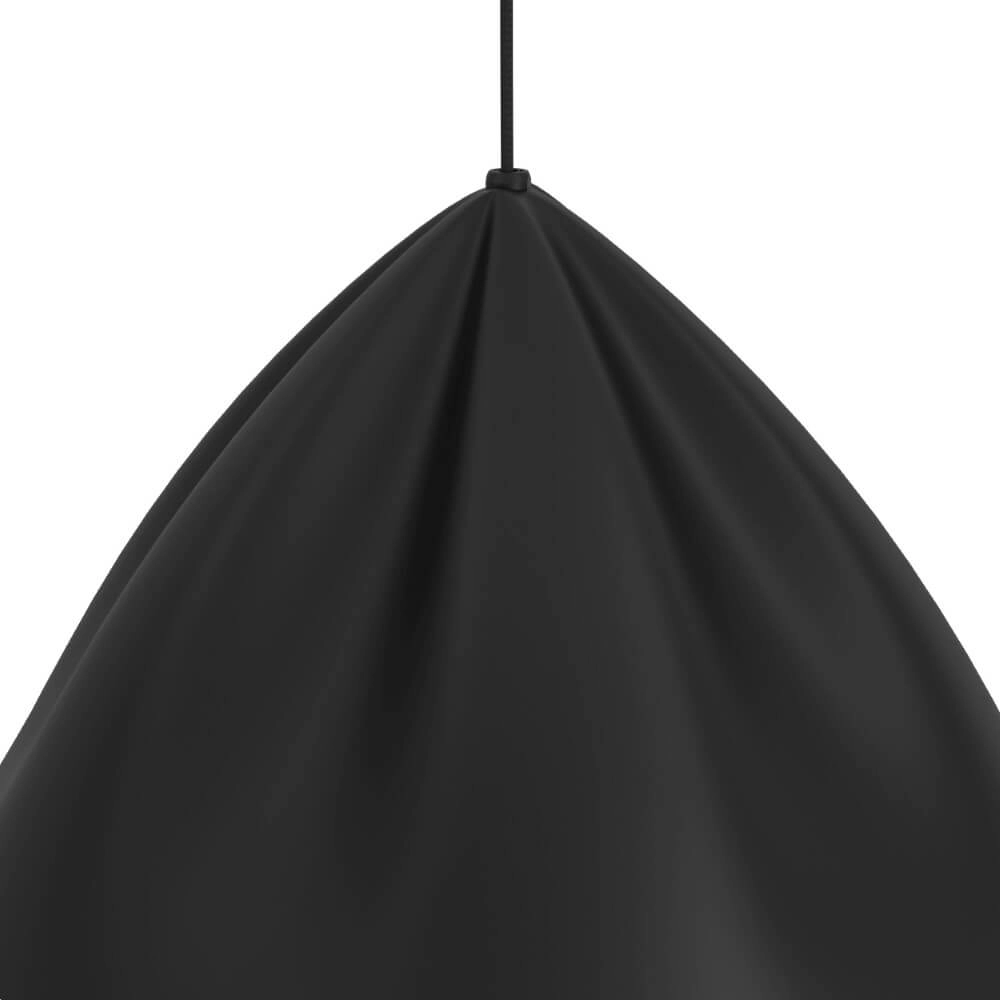 Schwarze Hängelampe Podere Ø 42,5cm Eglo 9008606274062