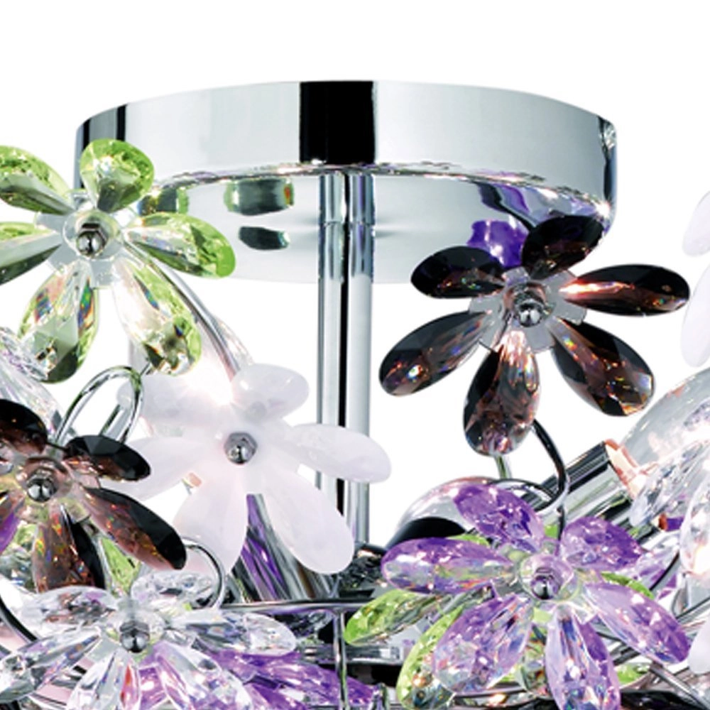 Moderne Wandleuchte Flower Trio 4017807233995