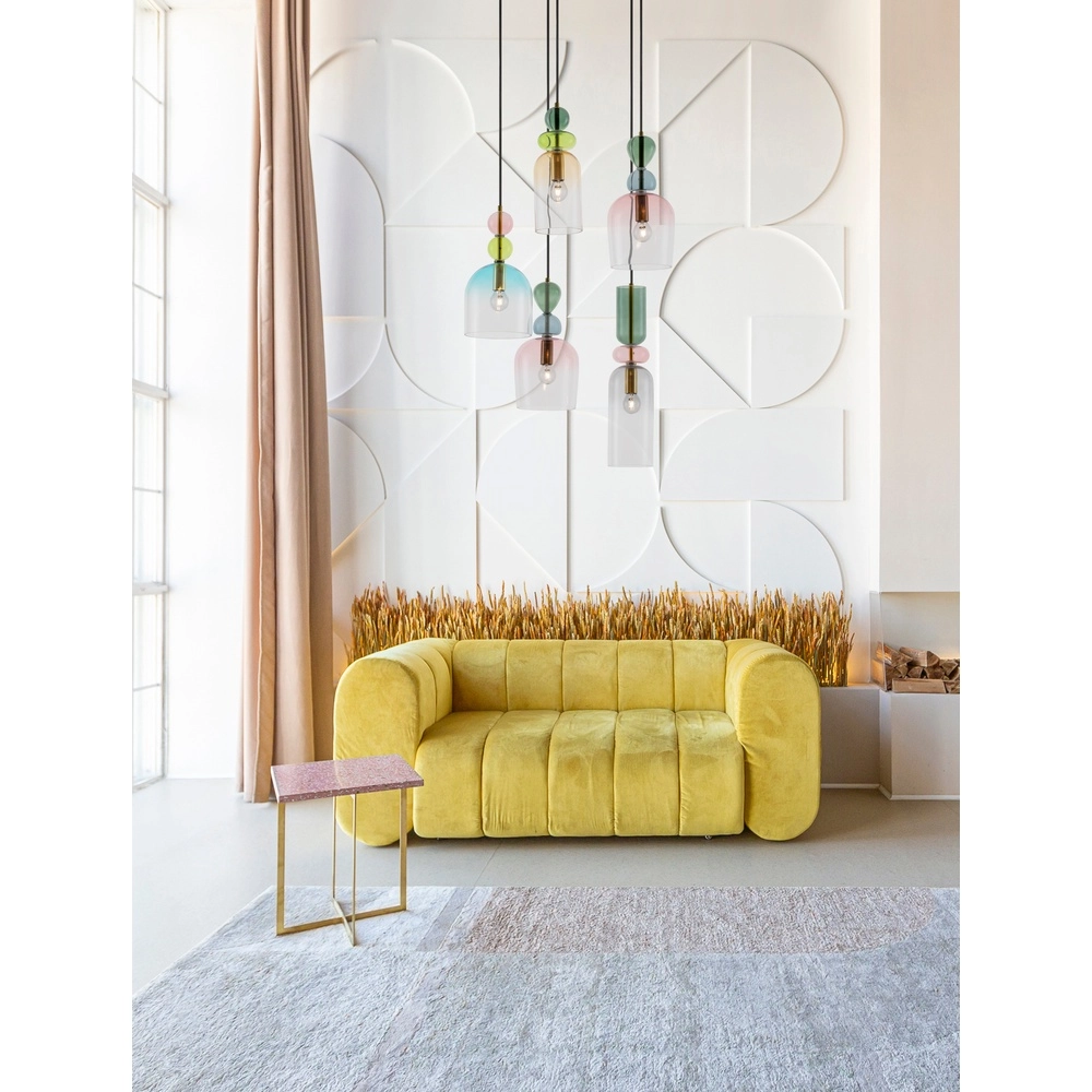 Farbige Pendelleuchte Murano 5-flammig Lyora 5212017434234
