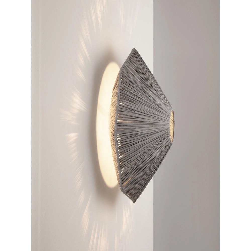 Wandlampe Elvio graue Ø 45cm Lyora 5212017493897