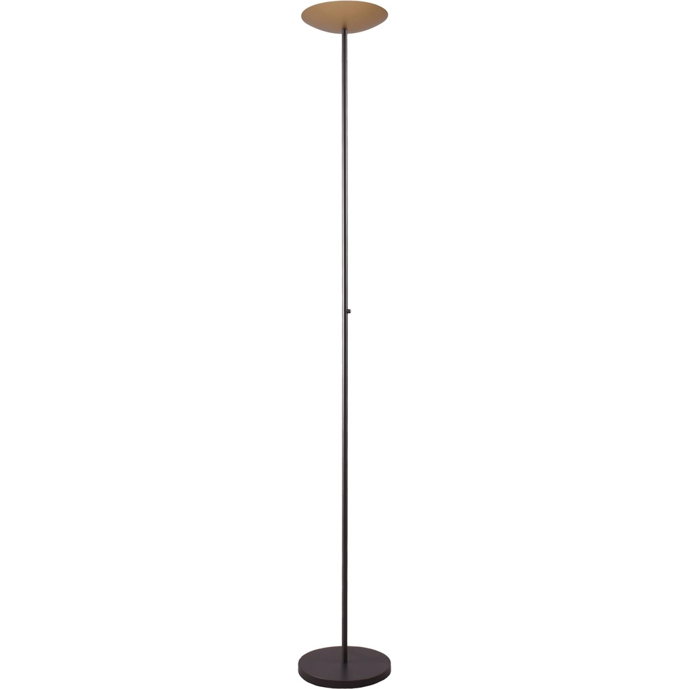 Design-Stehlampe Scala schwarz mit goldener Ø 25 cm Masterlight 8718121296425