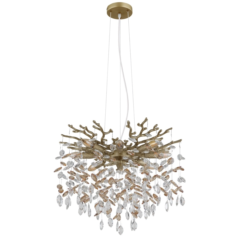 Pendellampe Queena gold Ø 60cm Globo 9007371528677
