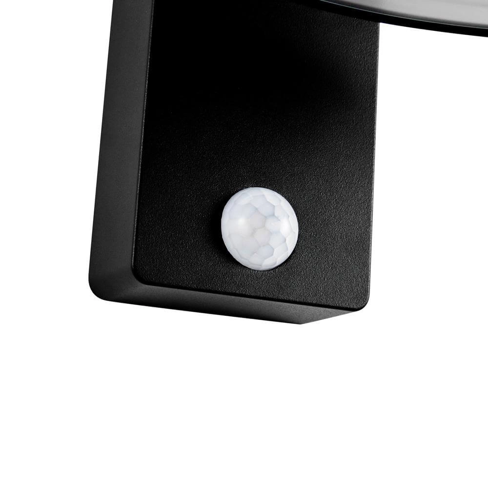 Solar-Wandleuchte Justina schwarz Nordlux 5704924017544