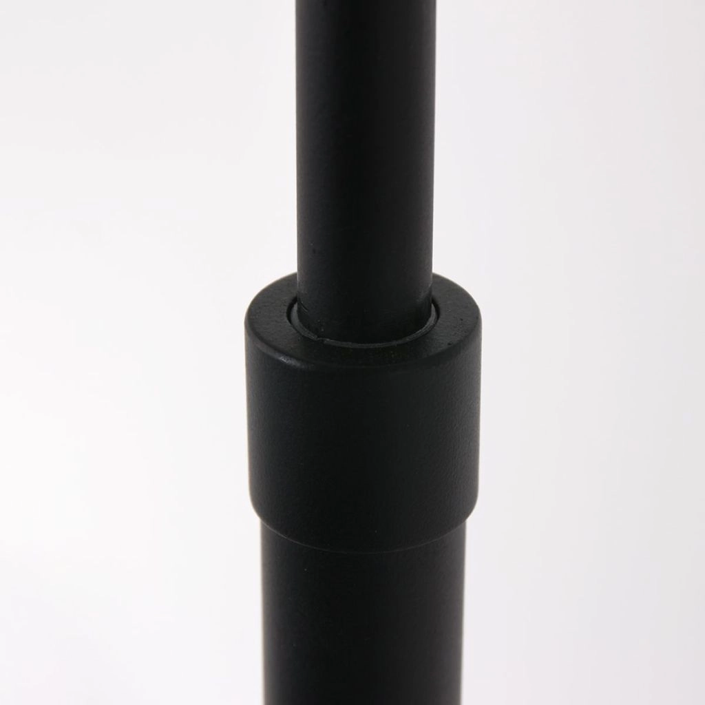 Schwarze Stehlampe Prestige Chic mit Korkkappe Ø40 cm Steinhauer 8712746180527