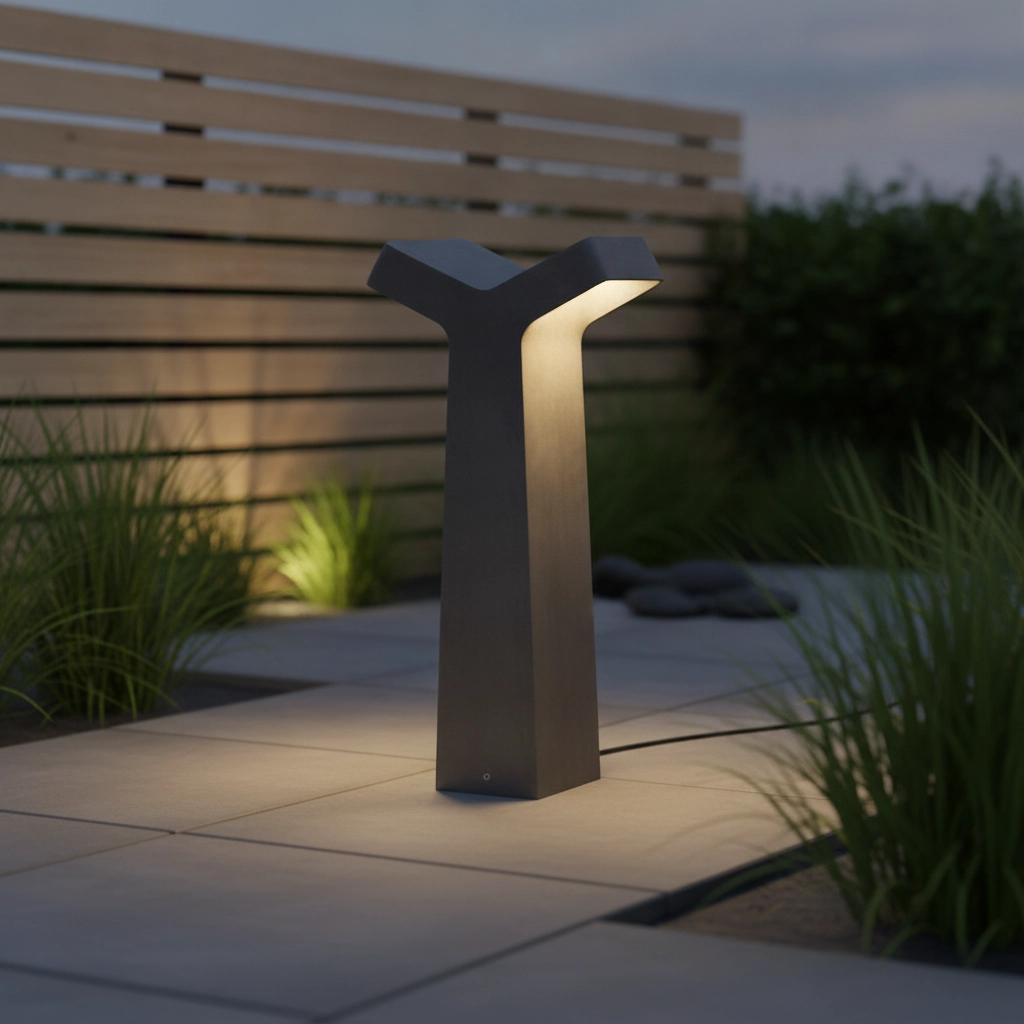 Gartenleuchte Aran Design Beton grau
