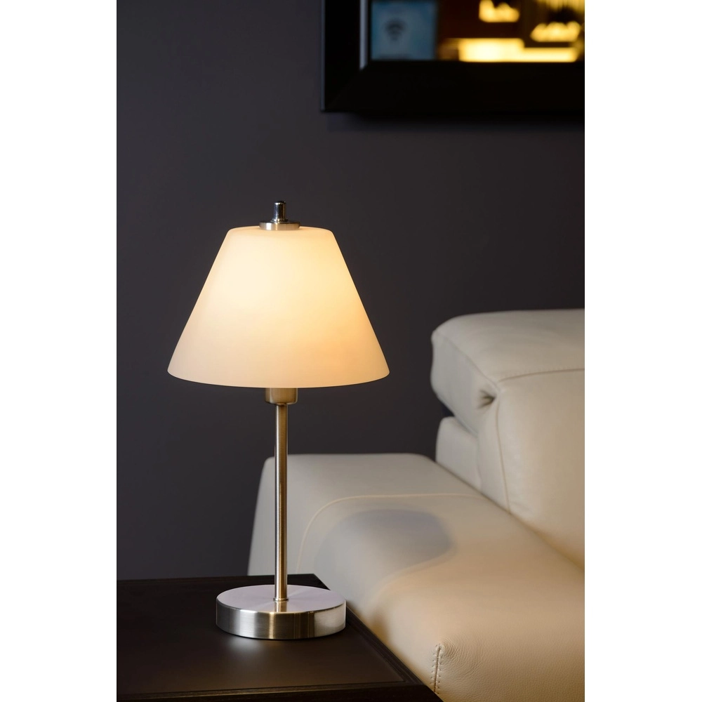 Tischlampe Touch Chrom Lucide 5411212123329