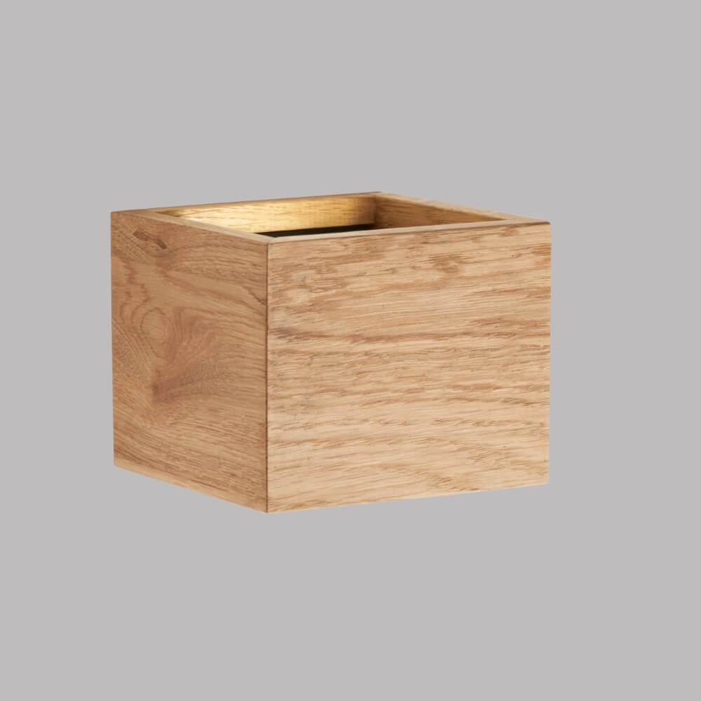 LED-Wandleuchte Shine-Wood 12,5 cm Fischer & Honsel 4003694305433