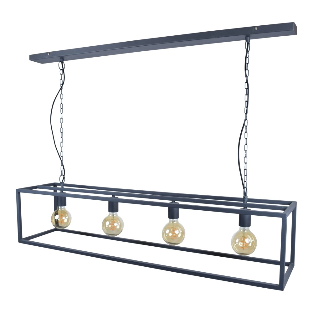 Pendelleuchte Frame 4-Licht schwarz Urban Interiors 8719325171815
