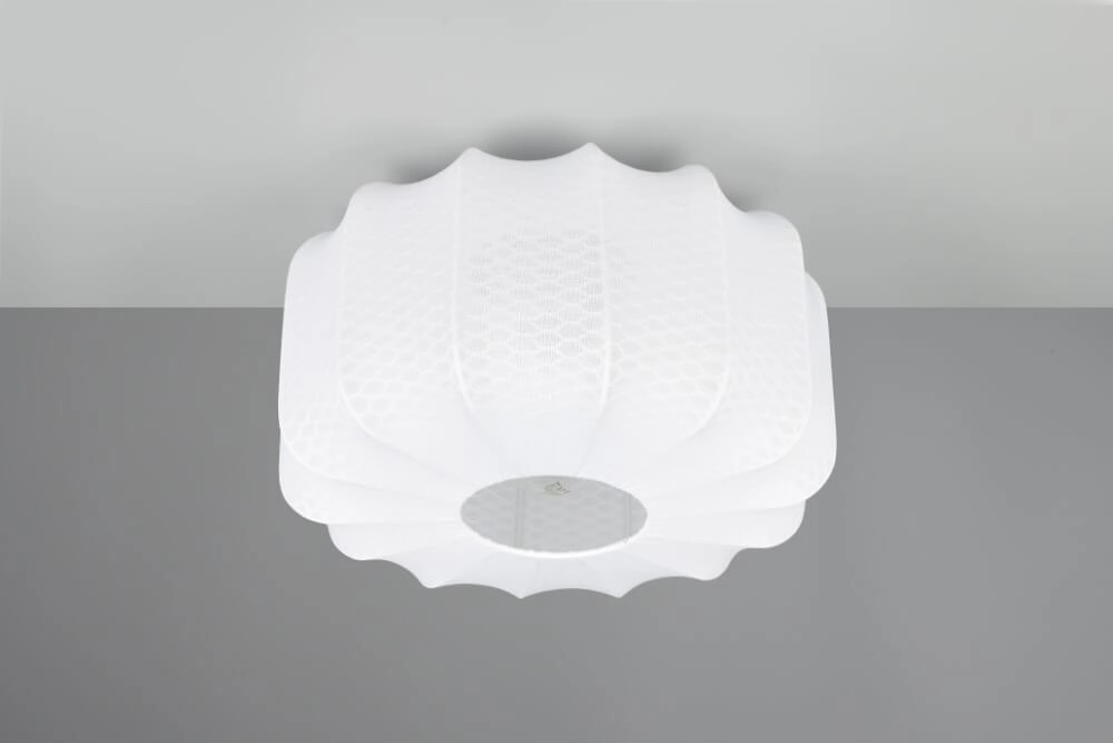 Weiße Design-Deckenleuchte Madleine Ø 40cm Trio 4017807638257