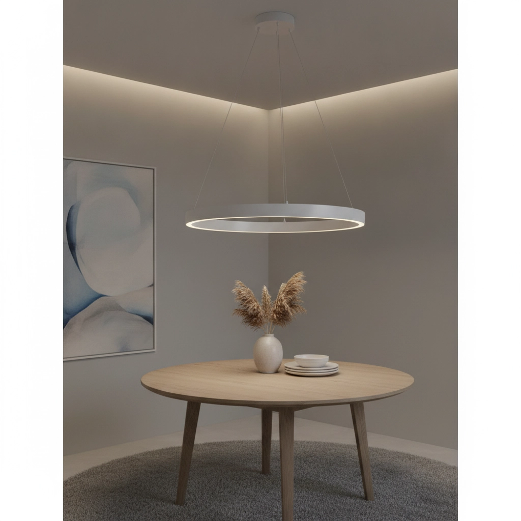 Design-Pendelleuchte Sting weiß Ø 100cm