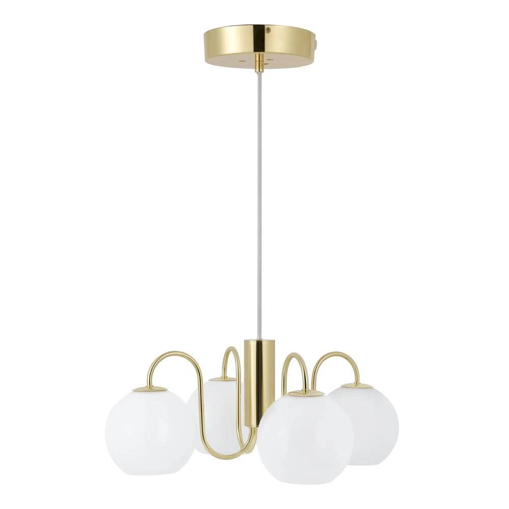Pendelleuchte Franca 4-flammiges Messing Nordlux 5704924015892