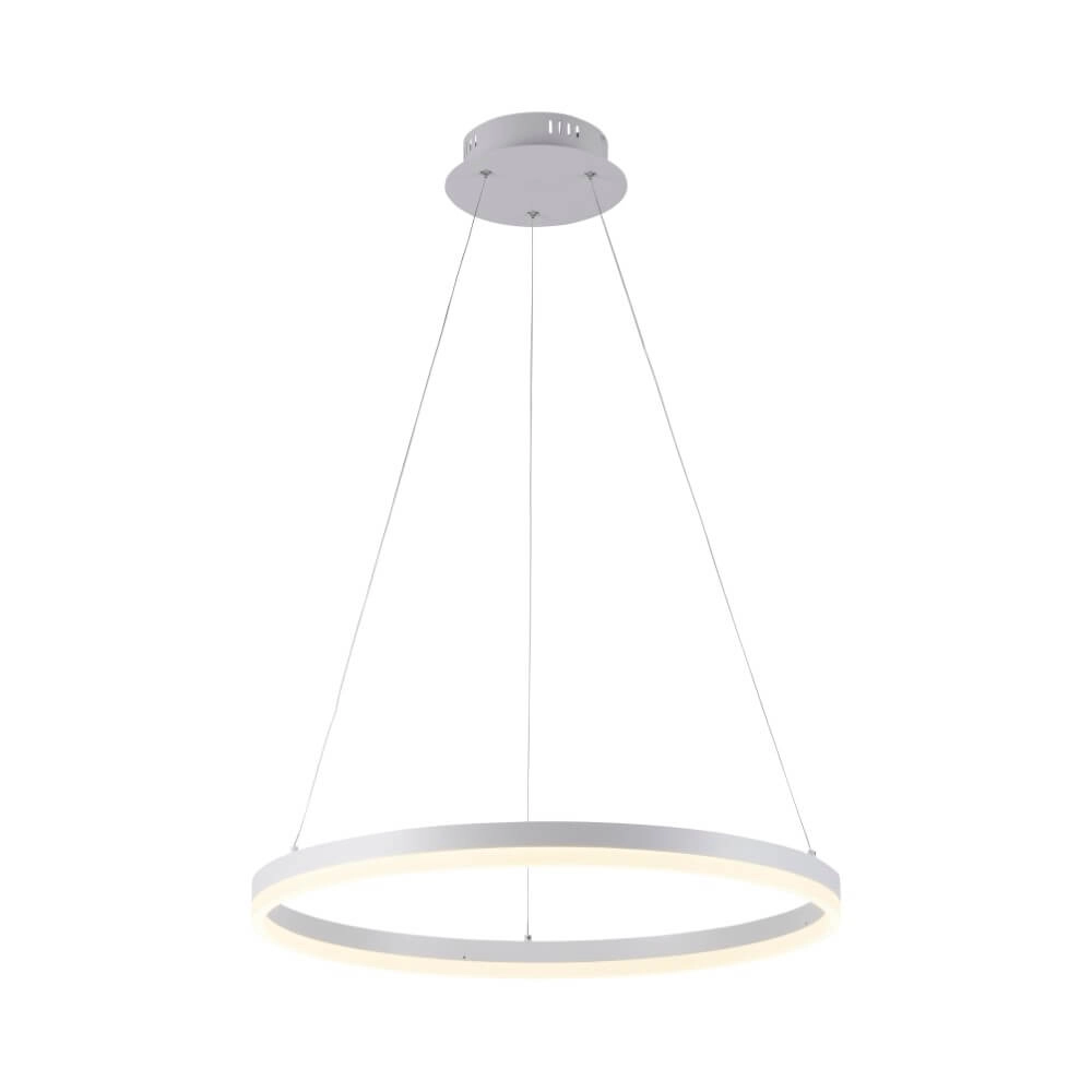 Moderne Hängelampe Titus Ø 60cm weiß Paul Neuhaus 4012248365366