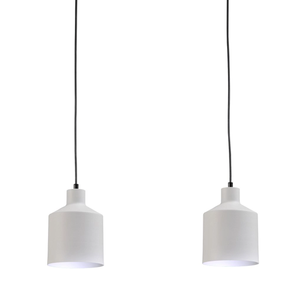 Esszimmerlampe Boris Concepto 3x14 schwarz mit weiß Masterlight 8718121153704
