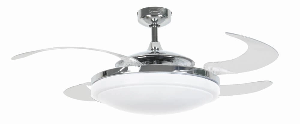 Deckenventilator aus Chrom Fanway Evo 2 Ø 122cm