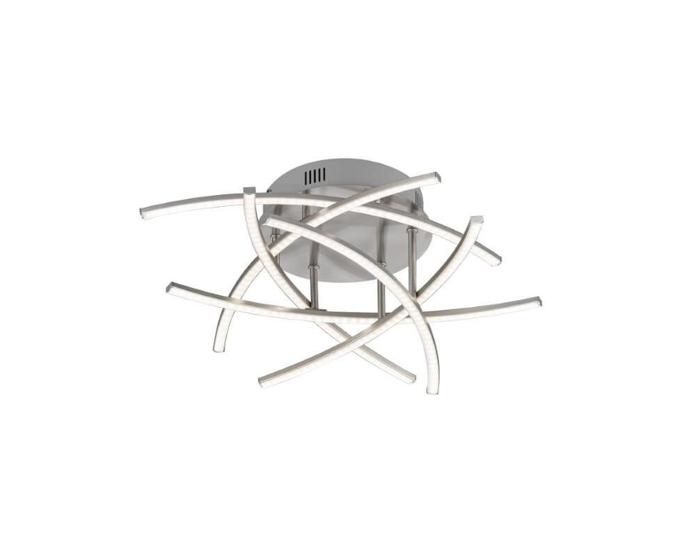 Deckenleuchte aus Chrom Cross TW Ø 55cm