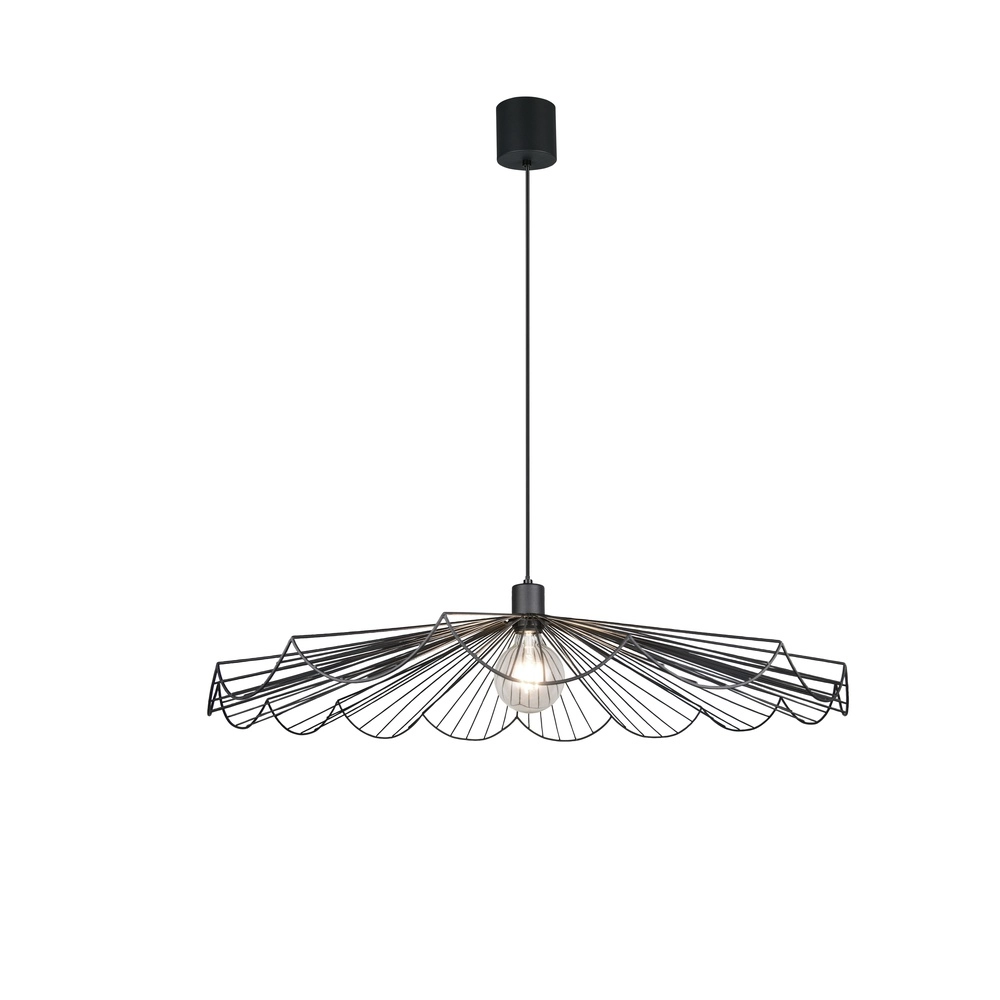 Pendelleuchte Margarita schwarz Ø 80cm Trio 4017807661699