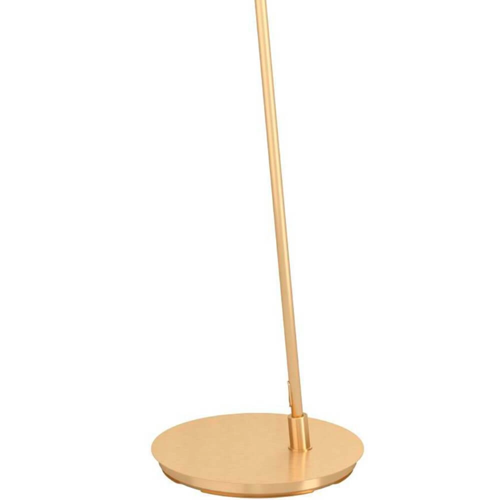 Stehlampe Rondo 4 Gold mit weißer Kugel Eglo 9008606274451