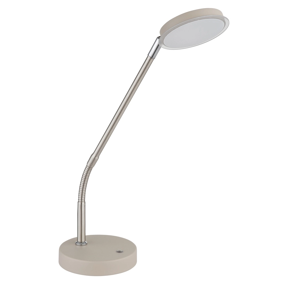 Schreibtischlampe Silvio Sandbraun Globo 9007371593033
