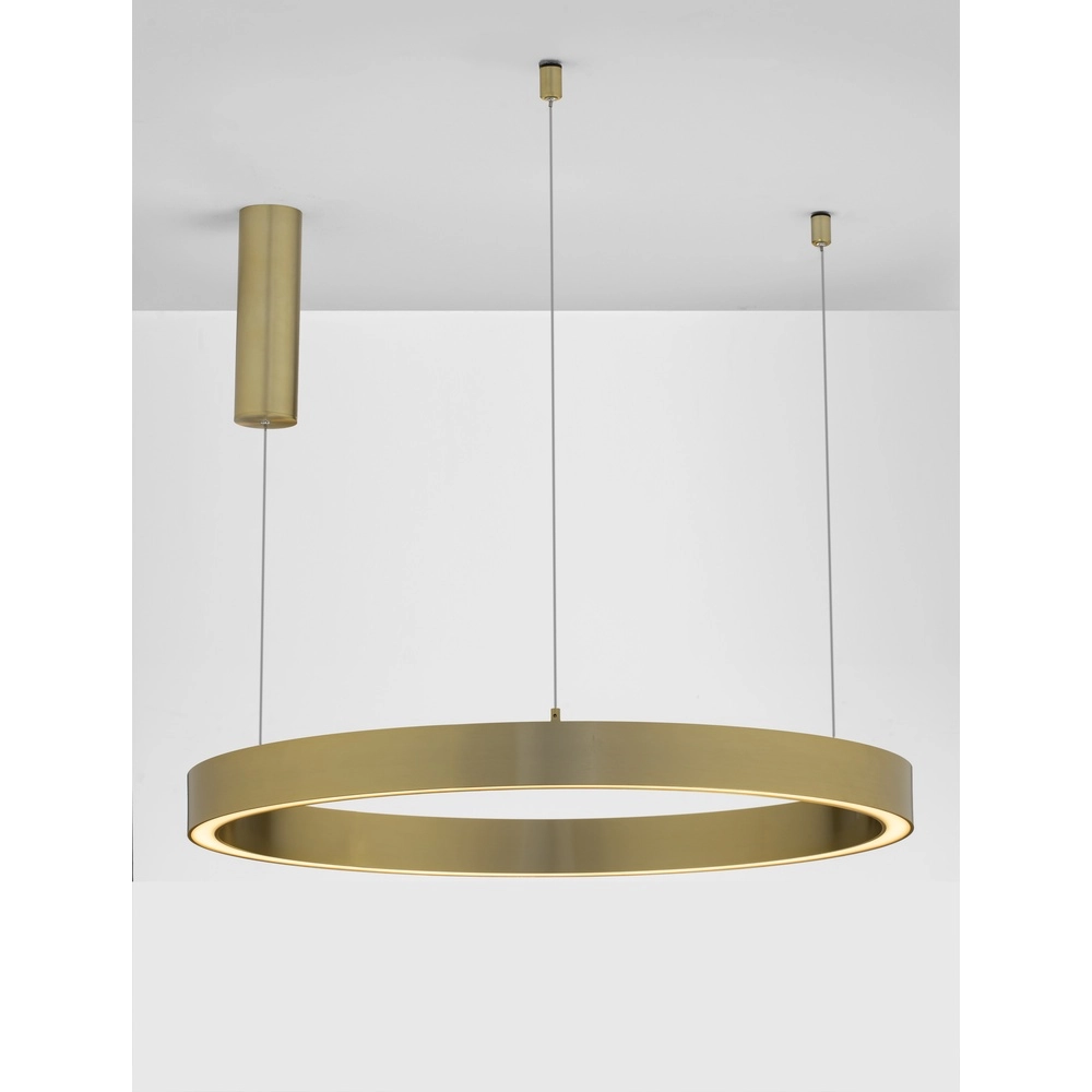 Design-Pendelleuchte Sting gold Ø 80cm