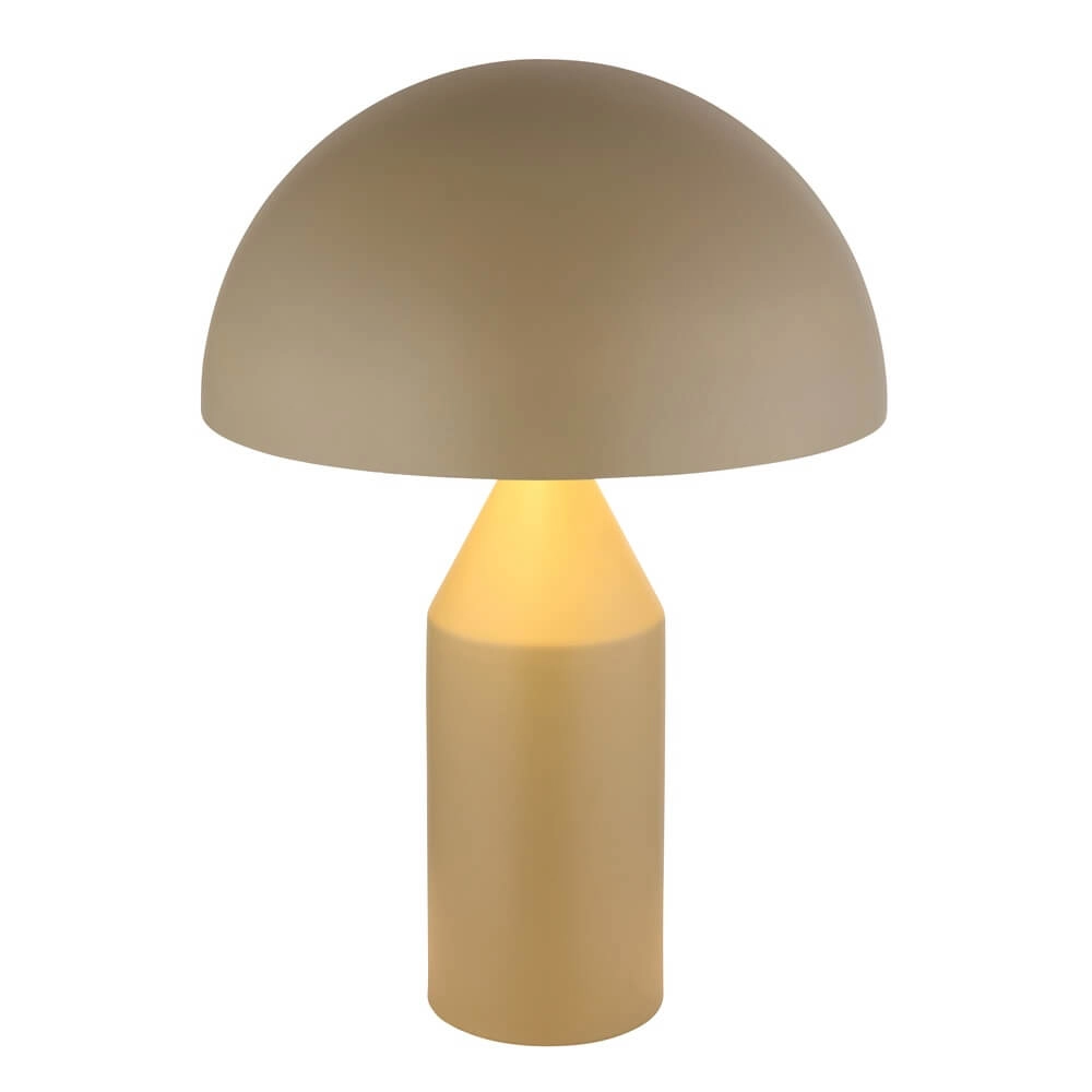 Design-Tischleuchte Atoma sandbraun Globo 9007371462780
