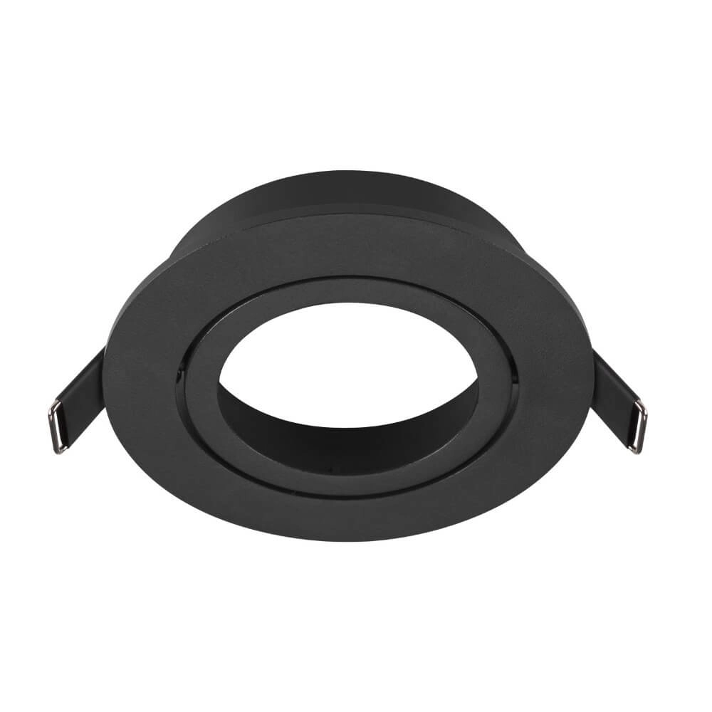 Montagering New Tria 95 rund schwarz - ohne Beschlag