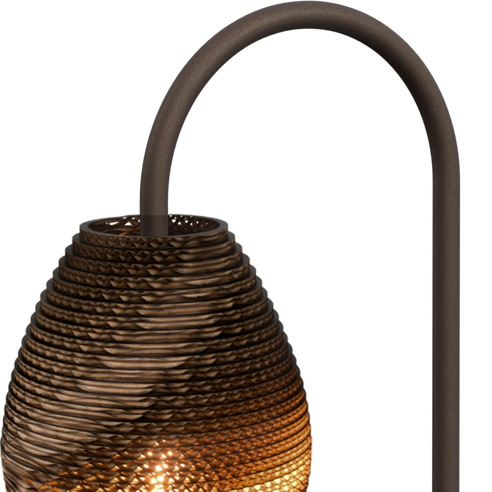 Tischlampe Carta Pineapple Think-paper-Schatten Ø 19 cm Masterlight 8718121437507