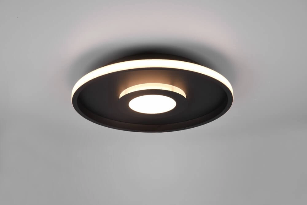 Deckenlampe Ascari 40cm schwarz Trio 4017807508536