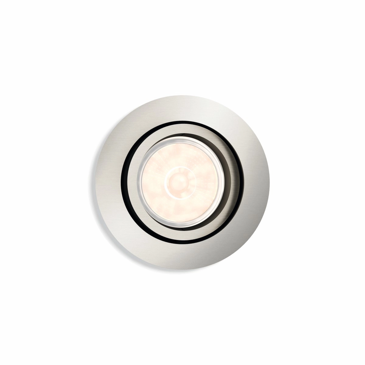 Einbaustrahler Donegal GU10 ca. 9cm Nickel