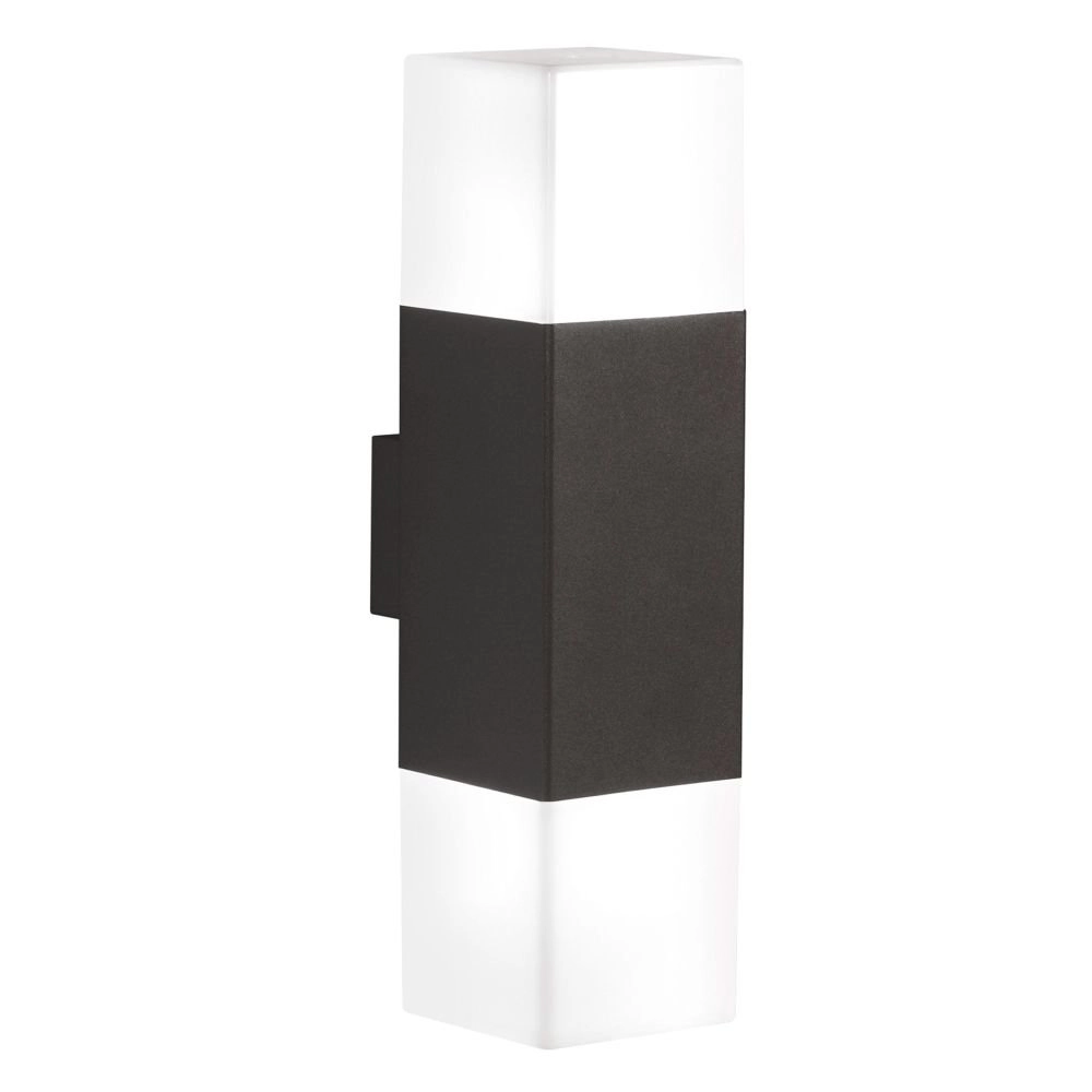 LED-Außenleuchte Hudson LED 2-Licht-Anthrazit Trio 4017807241525