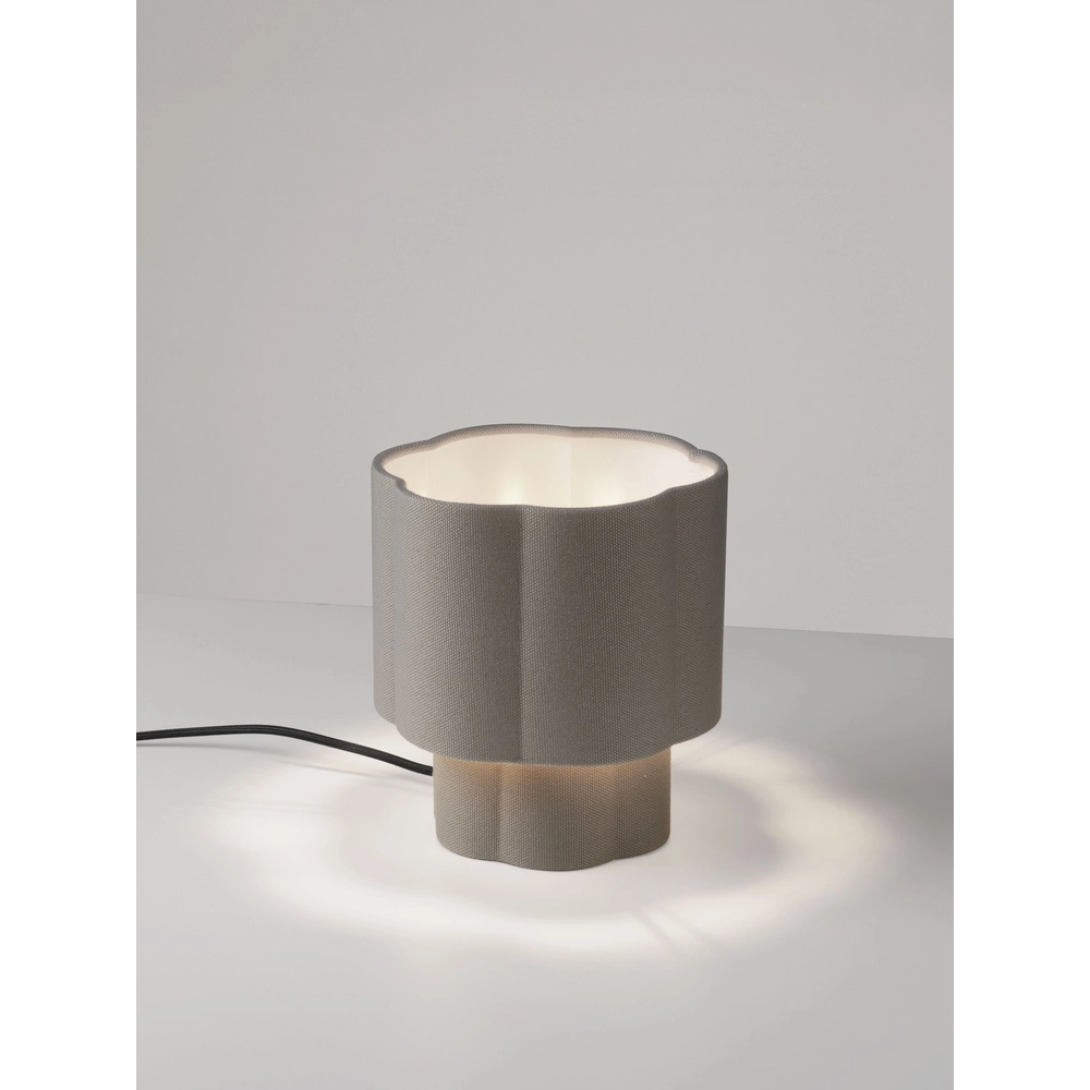 Tischlampe Bloosy Grau