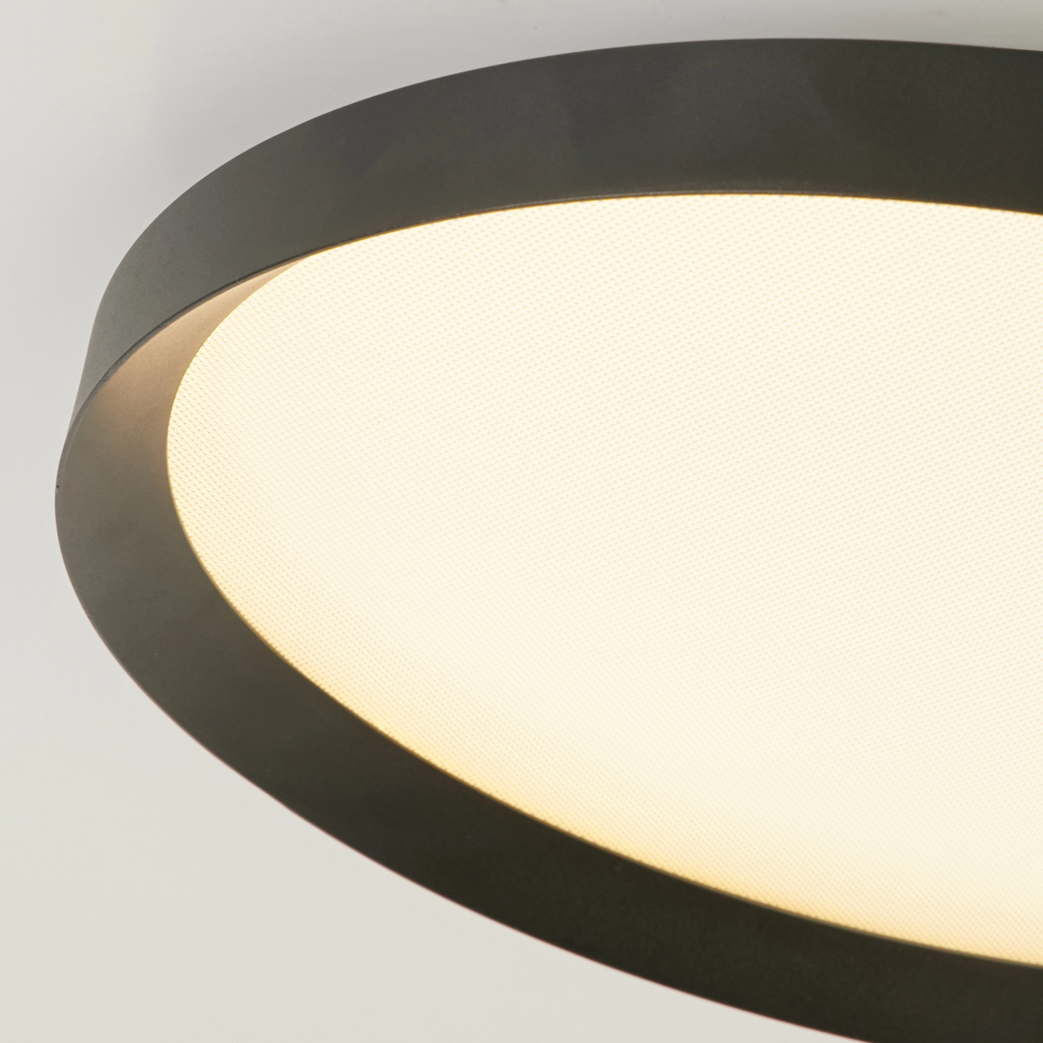 Elegante Deckenlampe Prisma schwarze Ø 35 cm Lyora 5053423315201