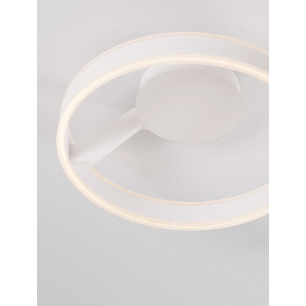 Deckenlampe Bianco weiß Ø 40cm Lyora 5212017473820