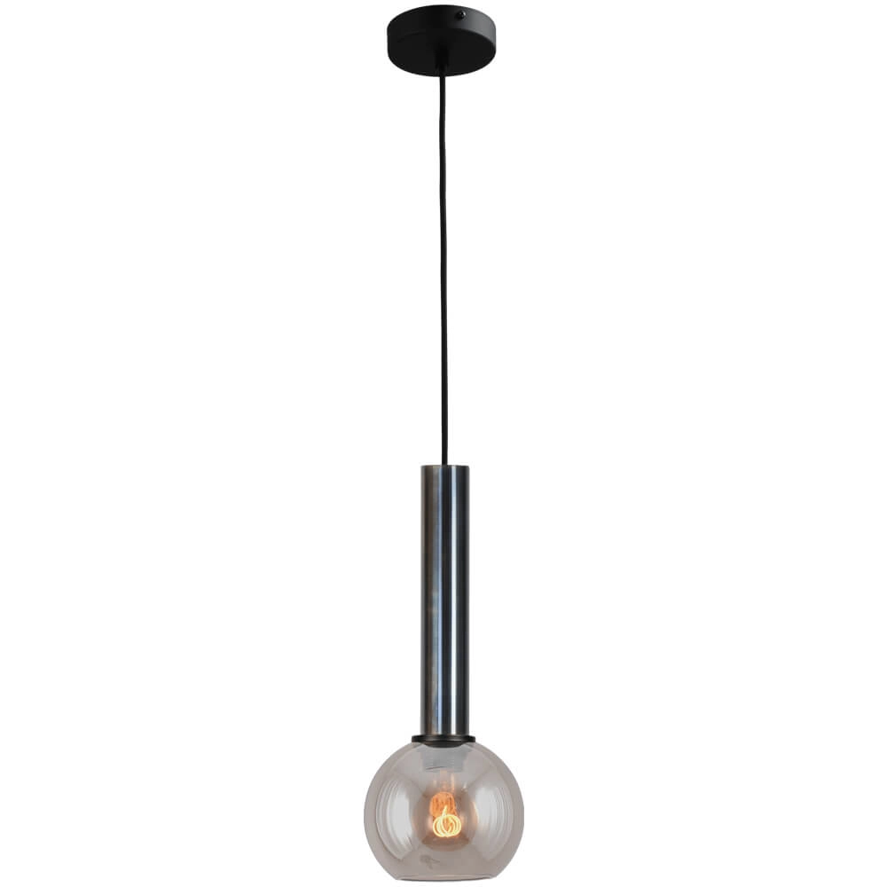 Hängelampe Ø 15cm Bella 2 Gesprenkeltes Öl mit Goldglas