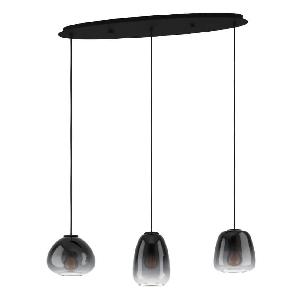 Hängelampe für das Esszimmer Aguilares mit Glas