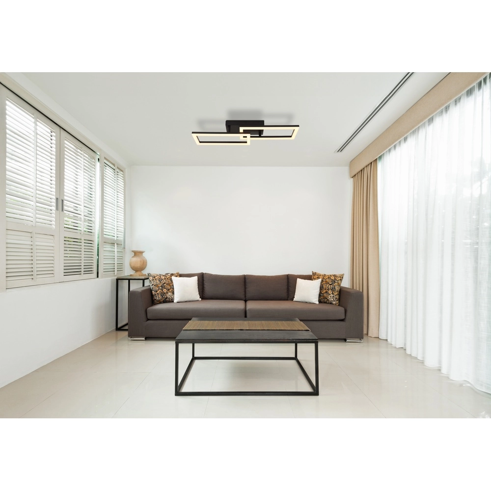 Deckenlampe mit schwarzem Design Sapena 61,4 x 19,5 cm Globo 9007371450558