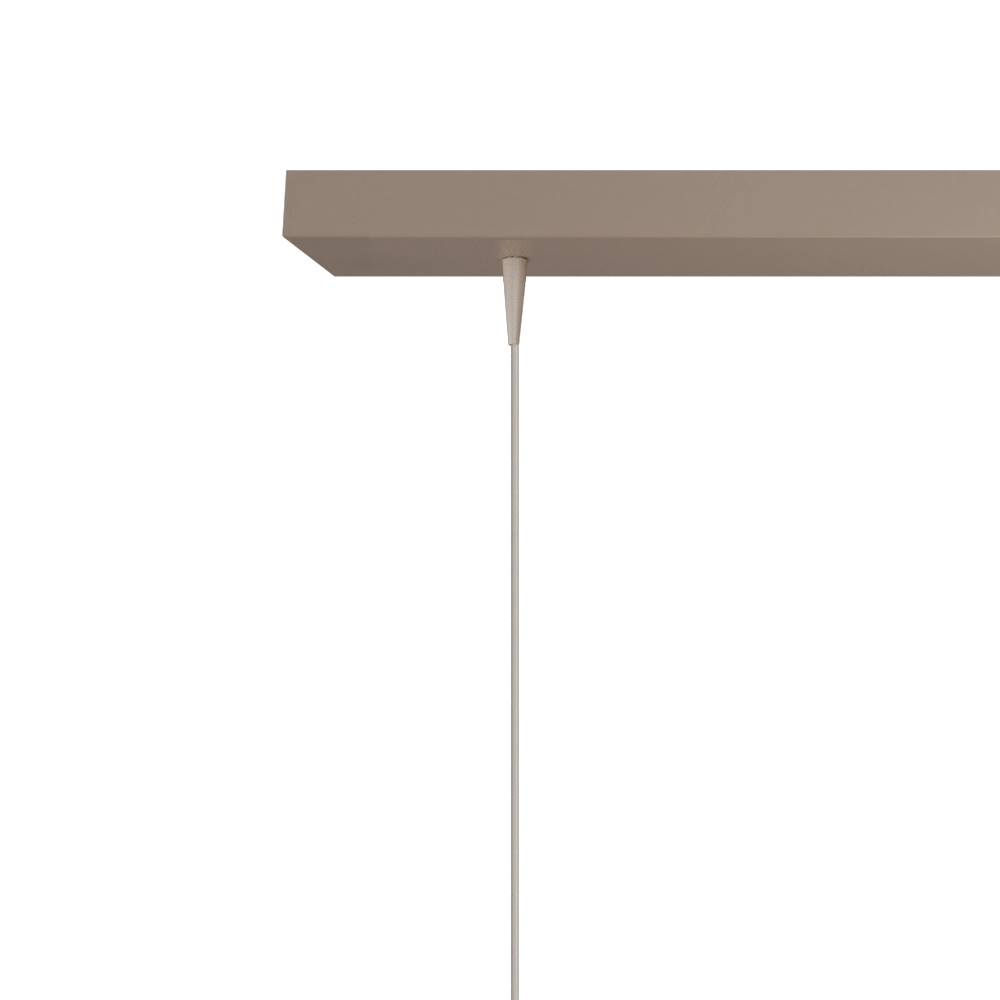 4-Licht Pendellampe Scala 130 cm beige Terra Ø 20 cm Masterlight 8718121392424