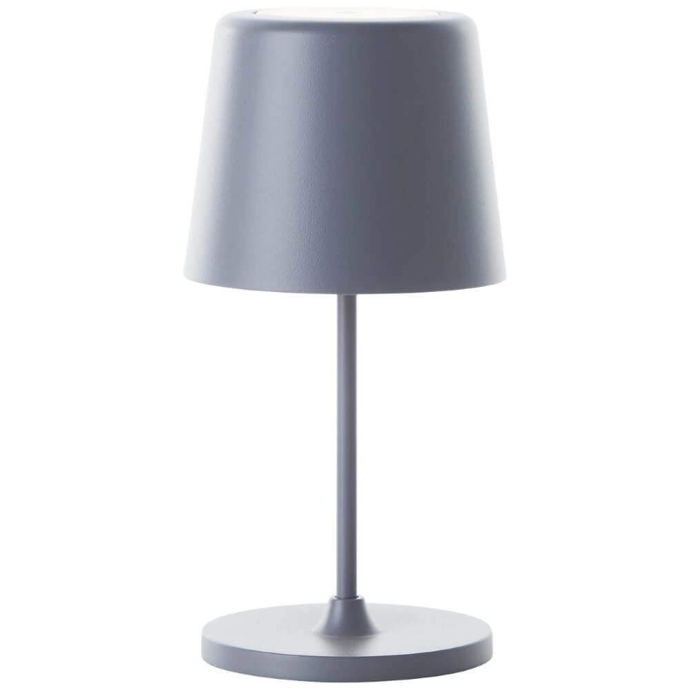 Tischlampe Kaami grau Brilliant 4004353428234
