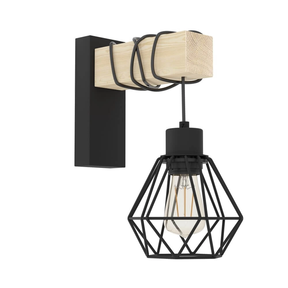Wandleuchte aus Holz Townshend 5 Eglo 9002759440787