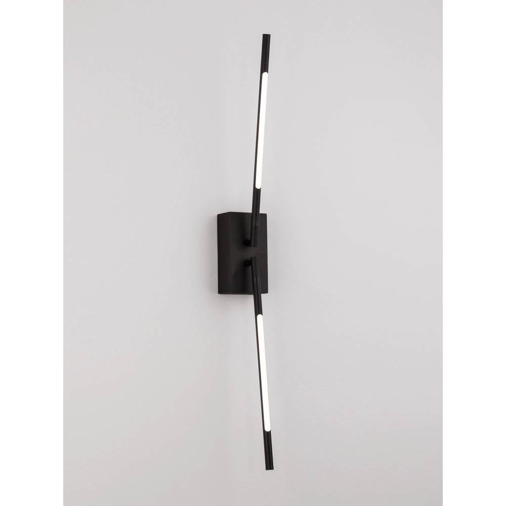 Wandlampe Raccio Schwarzes Doppel Lyora 5212017420466