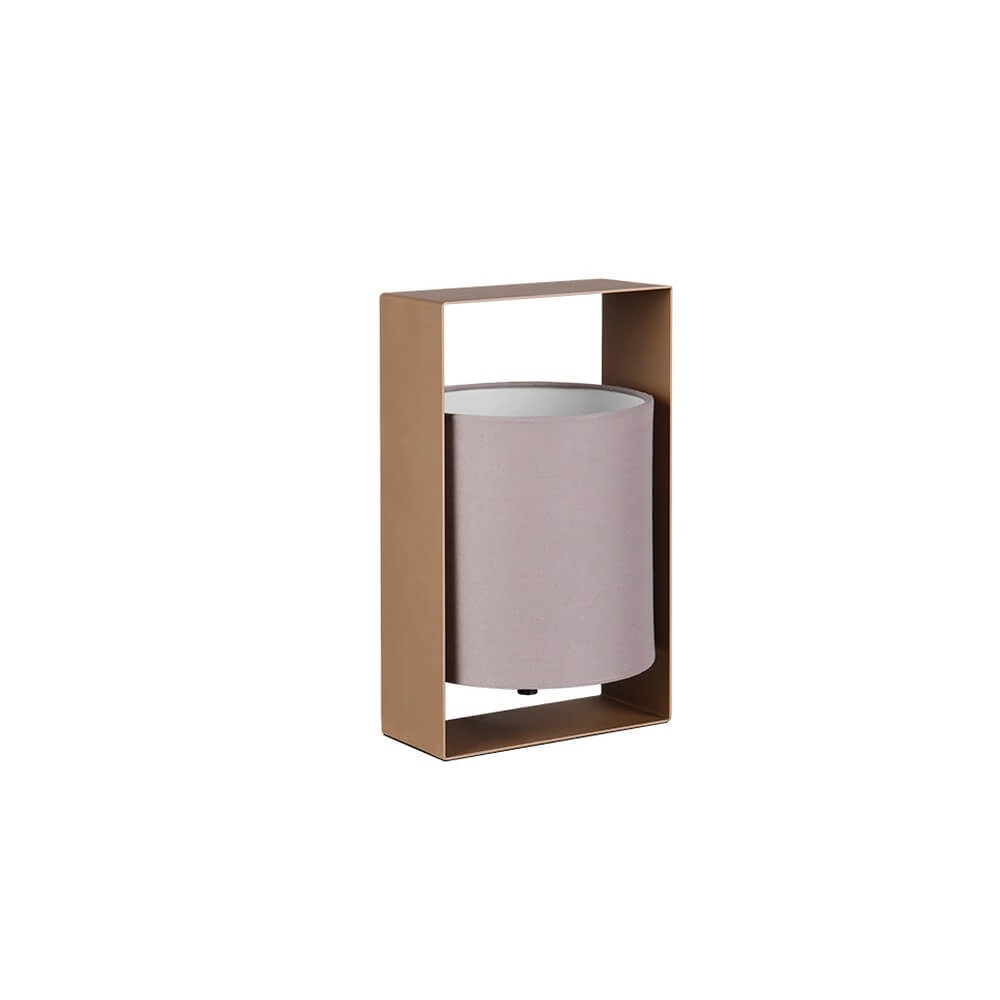 Design-Tischleuchte Pail kaffeebraun Trio 4017807642148