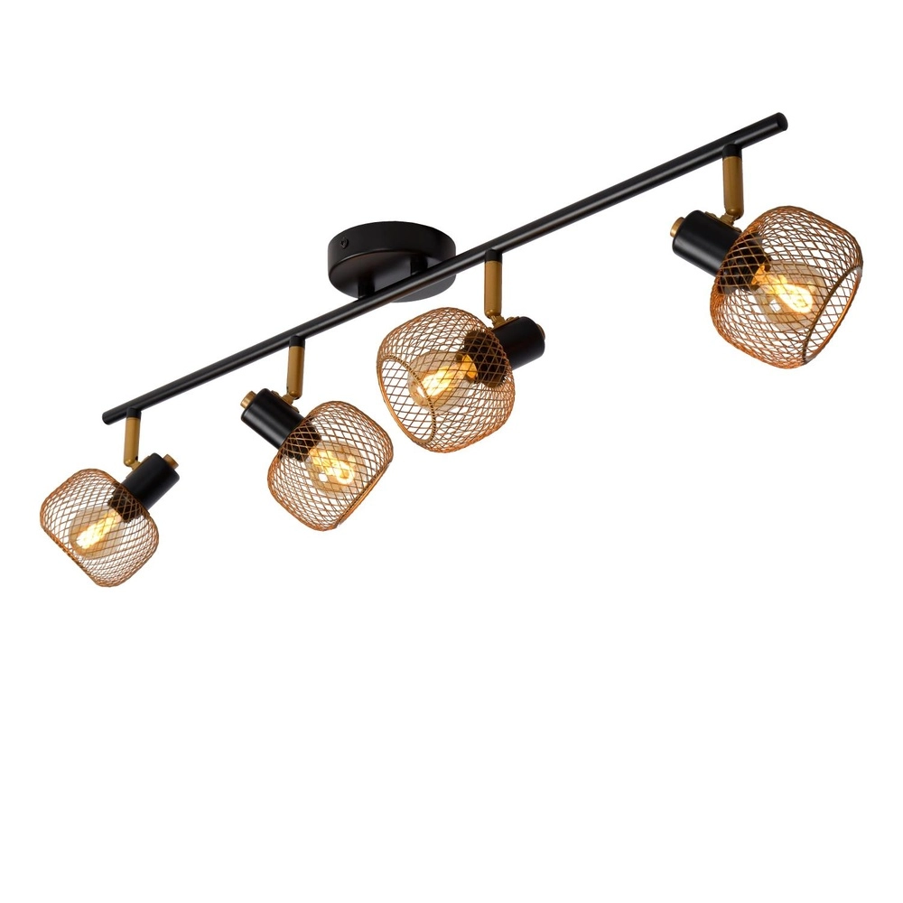Deckenlicht Maren 4-Licht Gold Lucide 5411212771100