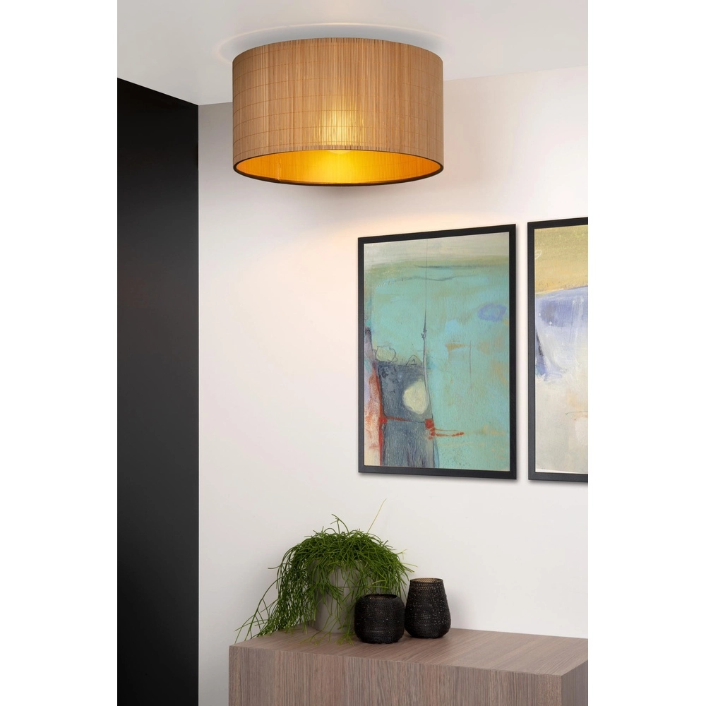 Deckenlampe Magius Rattan Lucide 5411212031143