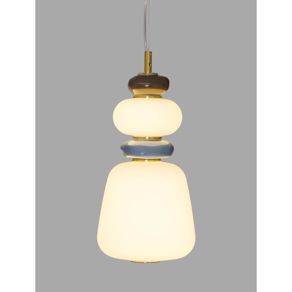 Pendelleuchte Palo Gold mit Weiß Lyora 5212017483768